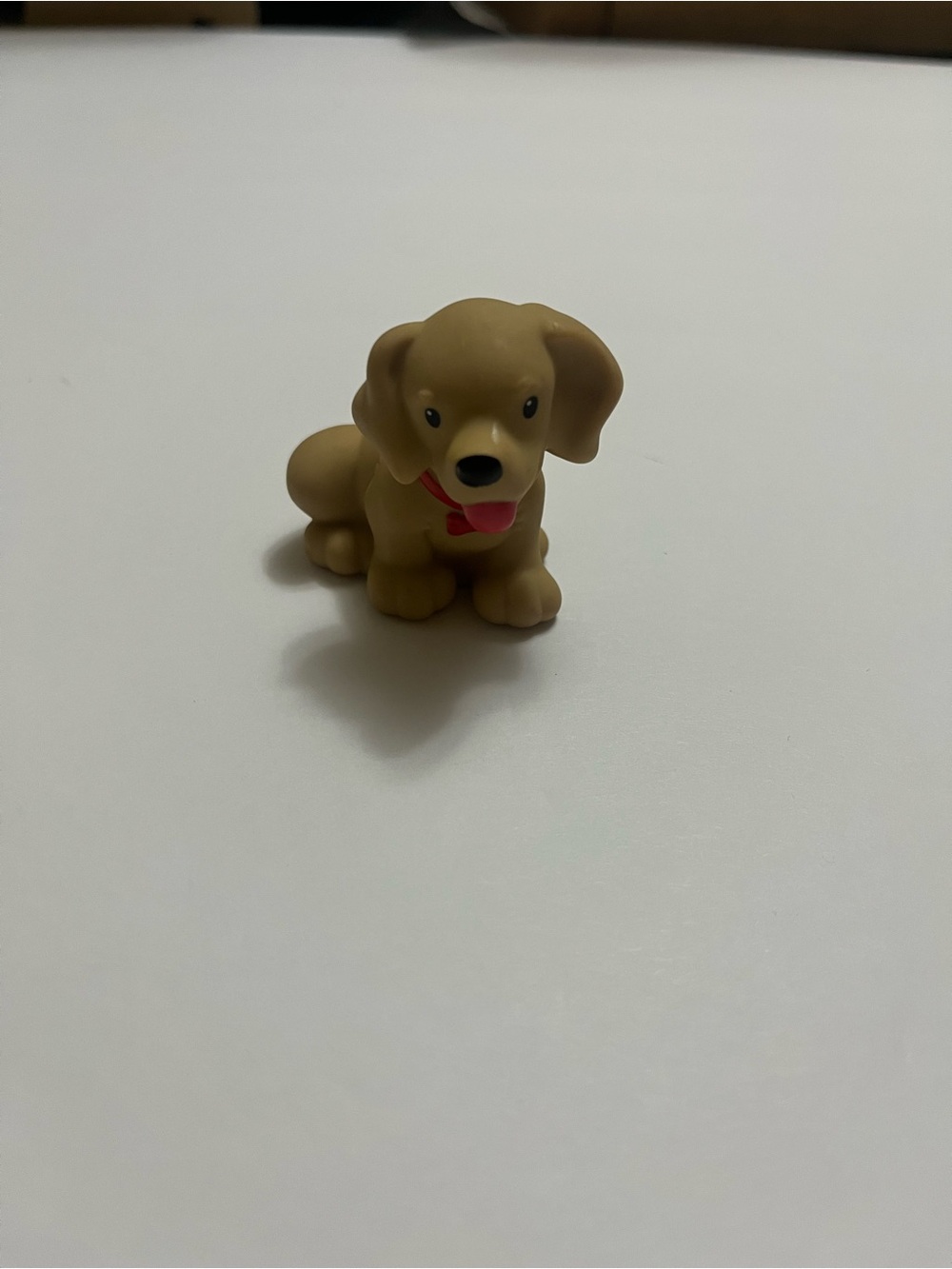Fisher-Price Little People Golden Retriever dog figure